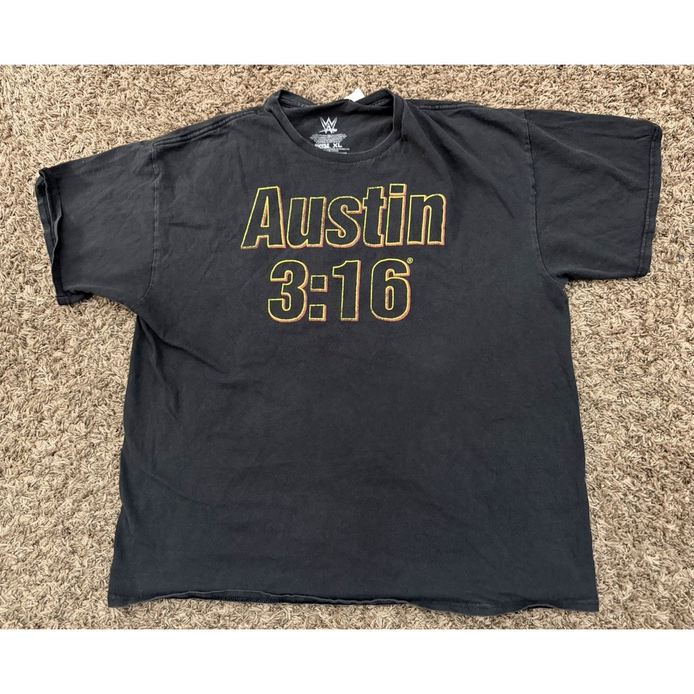 WWE Ripple Junction Wrestling Stone Cold Steve Austin T-Shirt Mens Size XL